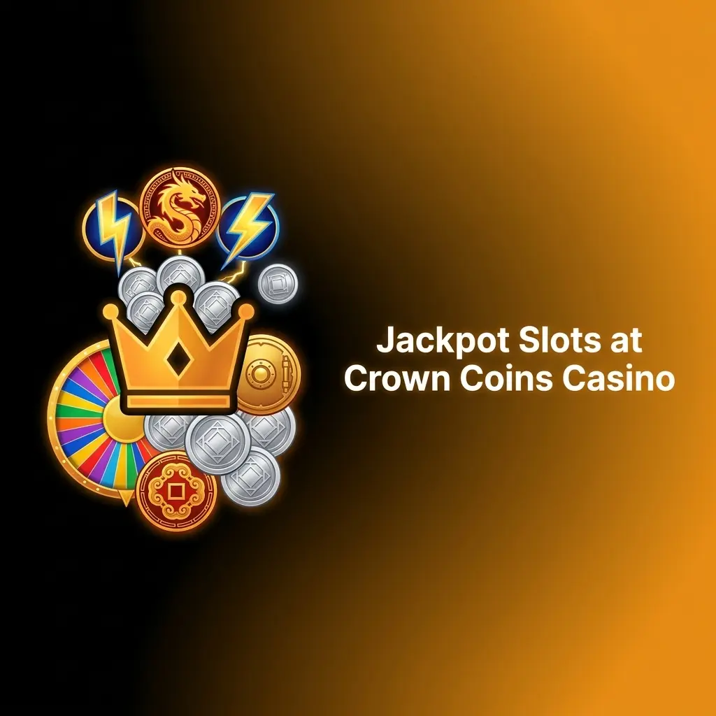 Jackpot slots lobby at Crown Coins Casino featuring top titles like Dragon Link and Lightning Link with progressive prize pools