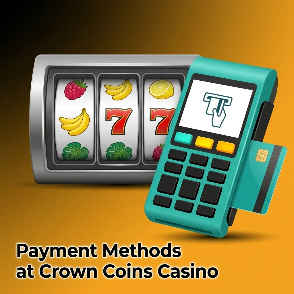 Crown Coins Casino payment methods including Apple Pay, Visa, Mastercard, Amex, Discover, and Skrill for US players
