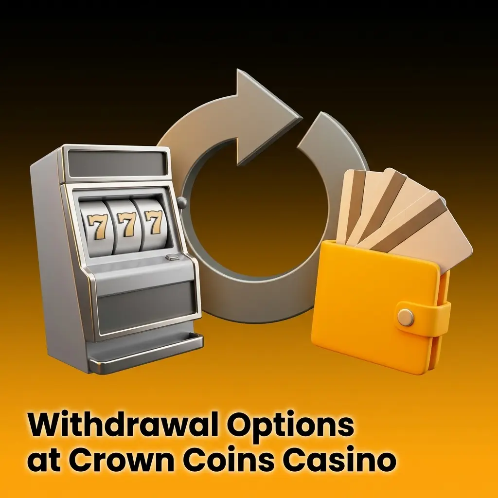 Crown Coins Casino withdrawal options showing Visa, Mastercard, Amex, Discover, and Skrill with 50 SC minimum limits